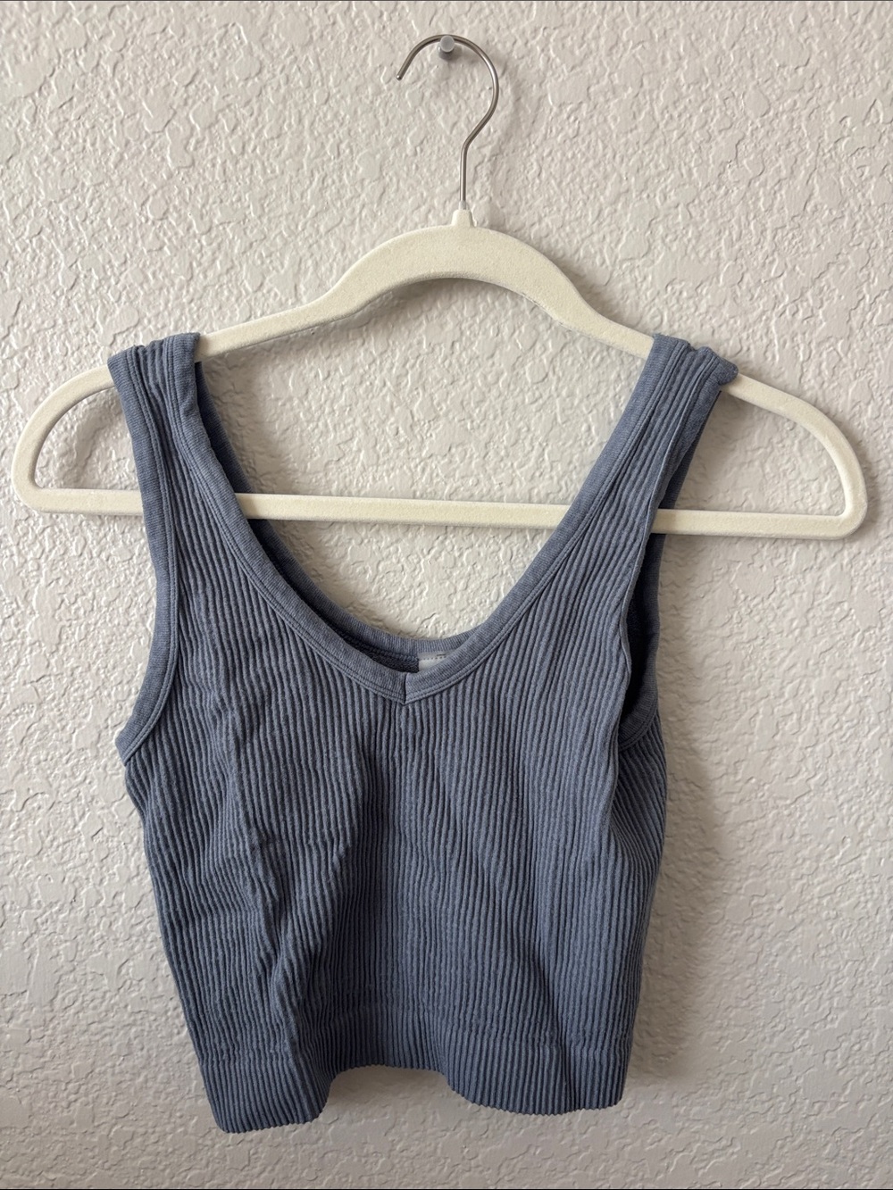 Amazon Essentials Ribbed Tank Top in Slate Blue